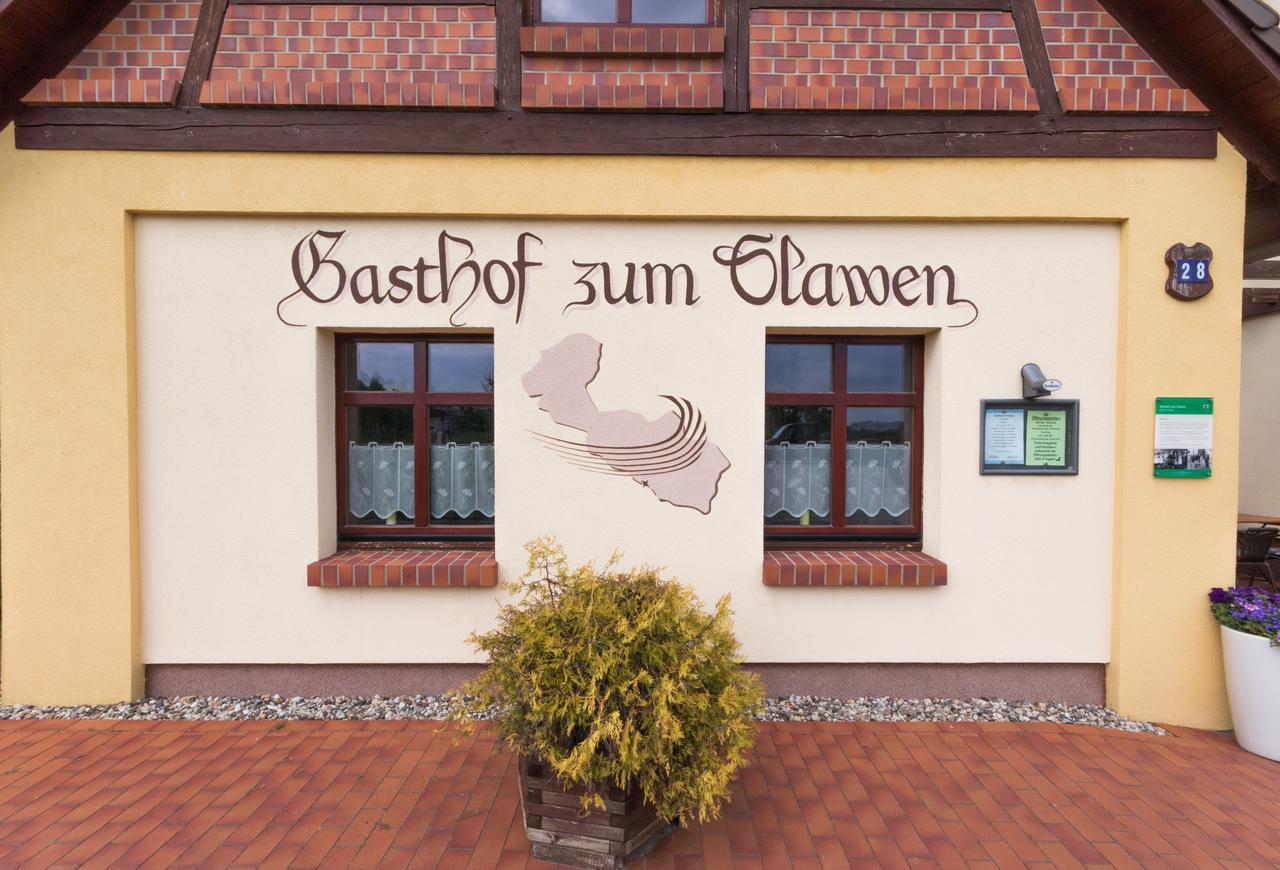 Gasthof Zum Slawen Vetschau Exterior foto